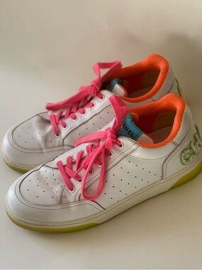 Chanel Neon CC Sneakers US 11 Woman / Men US 9.5 Unisex